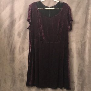 Disney Nightmare Before Christmas velvet dress. 3X. NWOT.